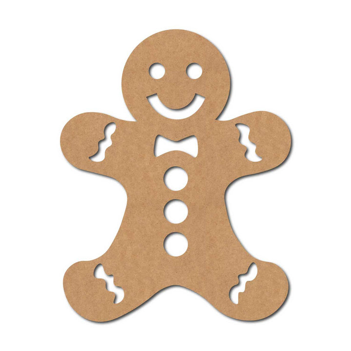 Christmas Gingerbread Cookie Cutout MDF Design 3
