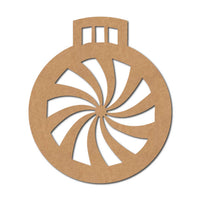 Christmas Ornament Cutout MDF Design 18