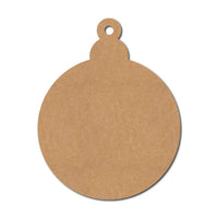 Christmas Ornament Cutout MDF Design 23