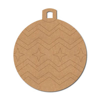 Christmas Ornament Pre Marked MDF Design 7
