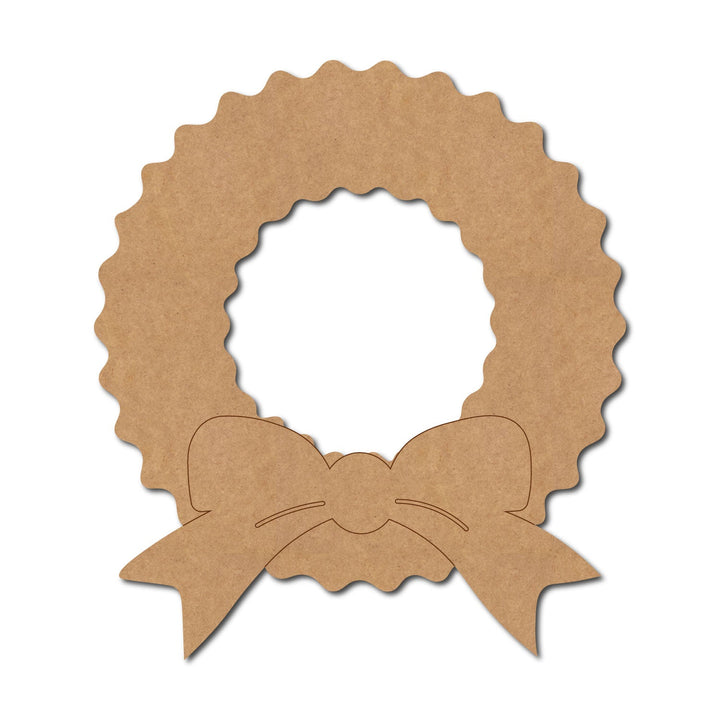 Christmas Ornament Ribbon Pre Marked MDF Design 1