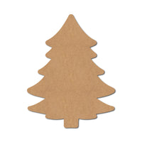 Christmas Tree Cutout MDF Design 1