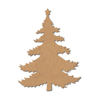 Christmas Tree Cutout MDF Design 7
