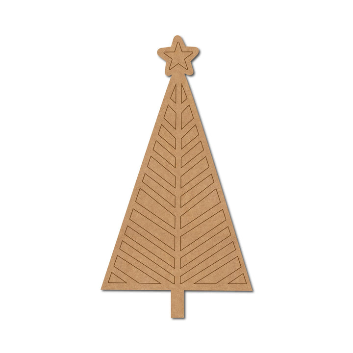 Christmas Tree Pre Marked MDF Design 2