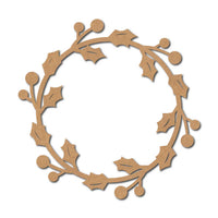 Christmas Wreath Cutout MDF Design 11