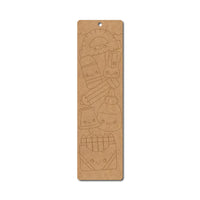 Craft Items Bookmark Pre Marked MDF Design 1