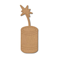 Diwali Fire Cracker Pre-Marked MDF