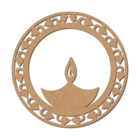 Diya Base Cutout MDF