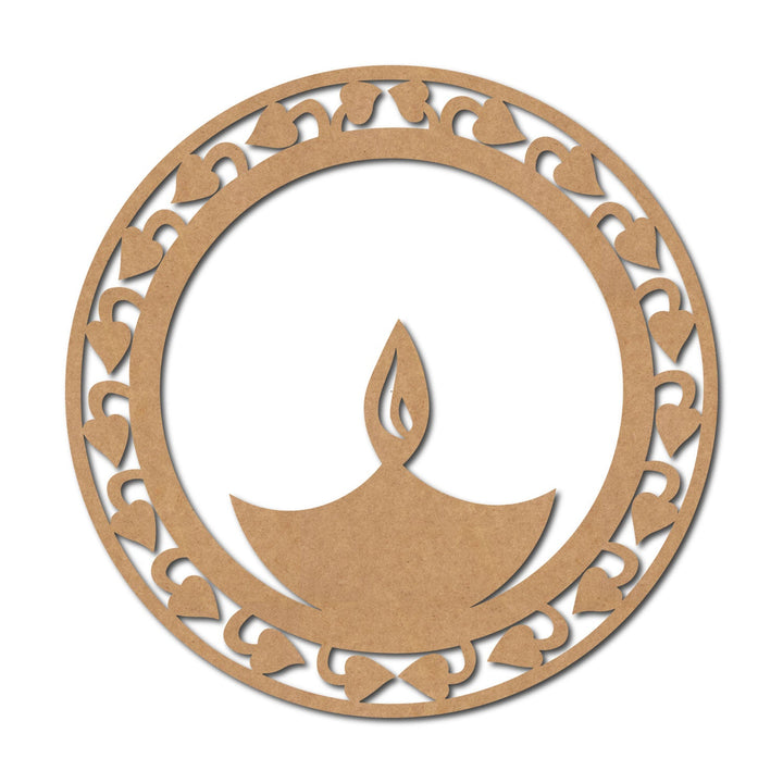Diya Base Cutout MDF