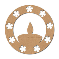 Diya Base Cutout MDF