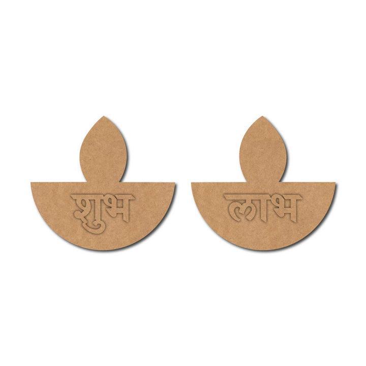 Diya Shubh Labh Base MDF