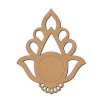 MDF Diya Tealight Holder