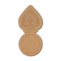 MDF Diya Tealight Holder