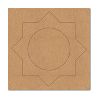 MDF Diya Tealight Holder