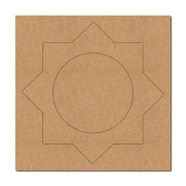 MDF Diya Tealight Holder