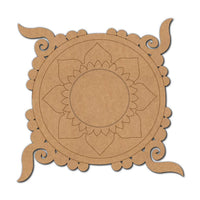 Diya Tealight Holder Pre-Marked MDF