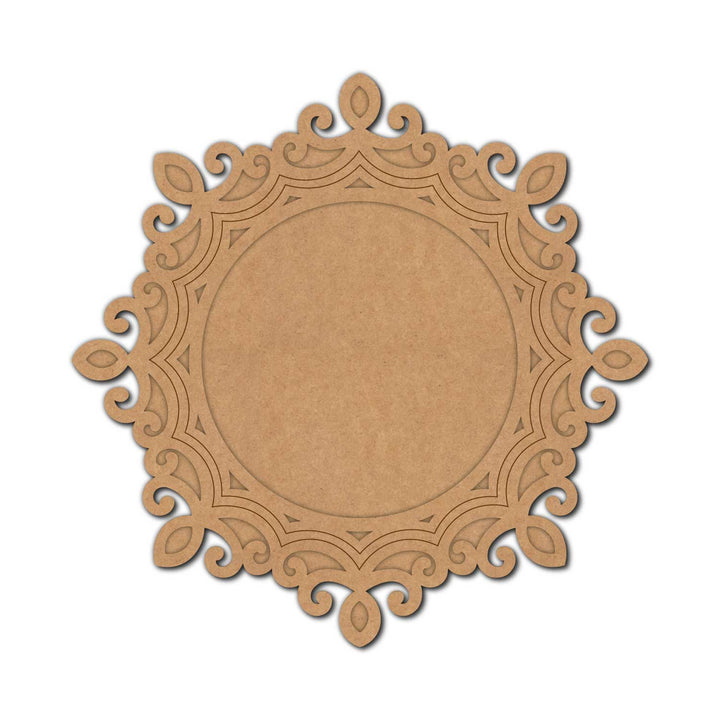 Diya Tealight Holder Pre-Marked MDF