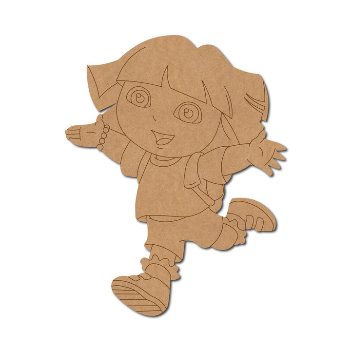 Dora the Explorer Pre-Marked MDF Craft Base