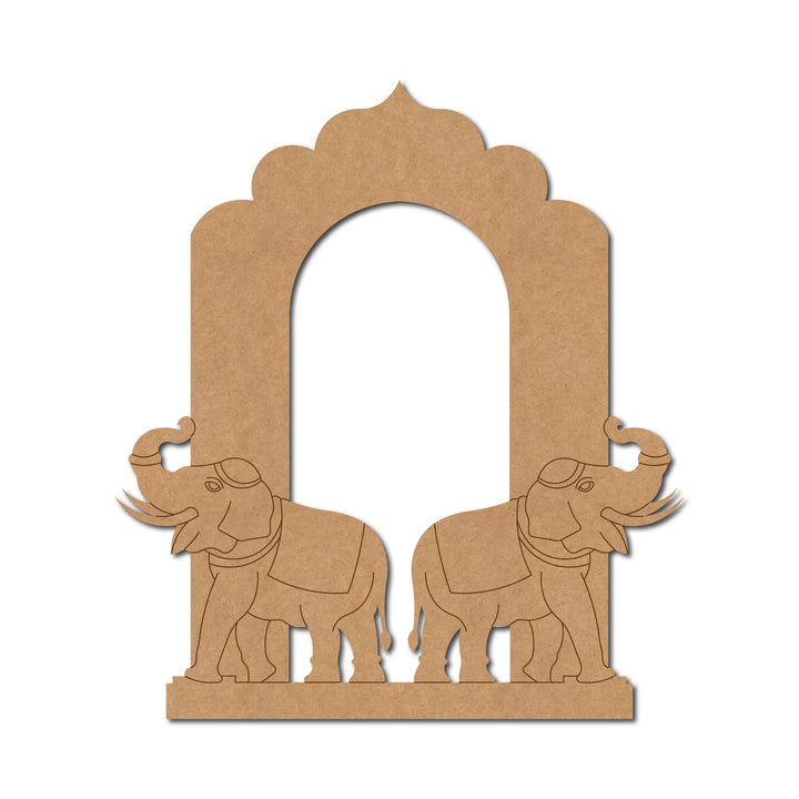 Elephants Pre Marked Base MDF Design 1