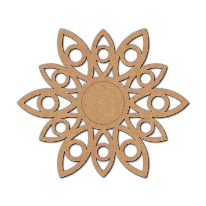 Evil Eye Diya Tealight Holder MDF
