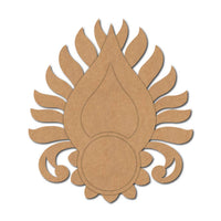 Floral Diya Tealight Holder MDF