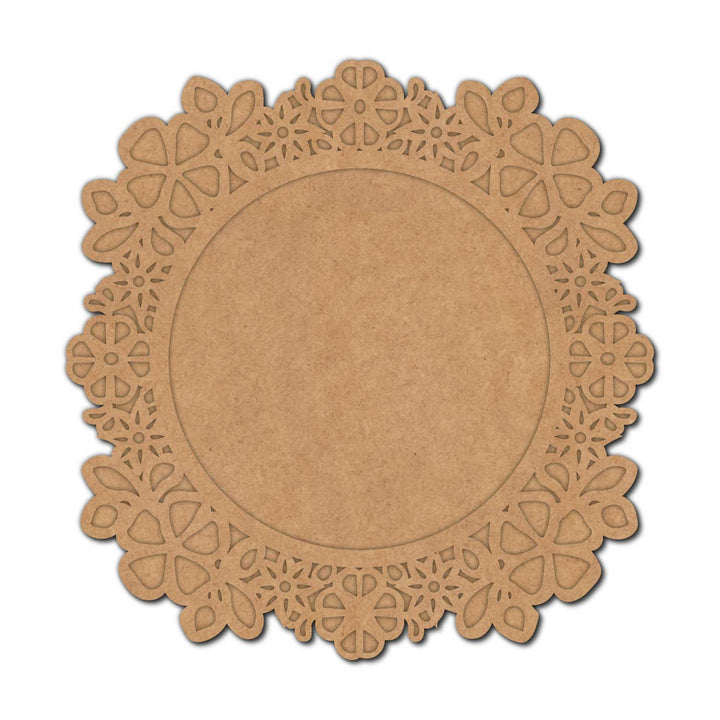 Floral Diya Tealight Holder MDF