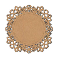 Floral Diya Tealight Holder MDF