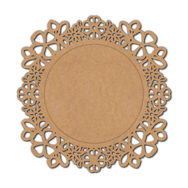 Floral Diya Tealight Holder MDF
