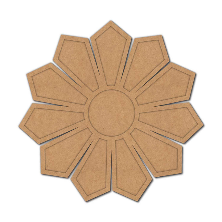Floral Diya Tealight Holder MDF
