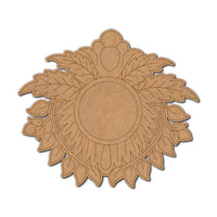 Floral Pre-Marked MDF Diya Tealight Holder
