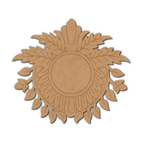 Floral Leaves Pre-Marked MDF Diya Tealight Holder