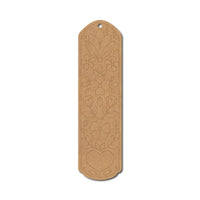 Flower Bookmark MDF Design 3