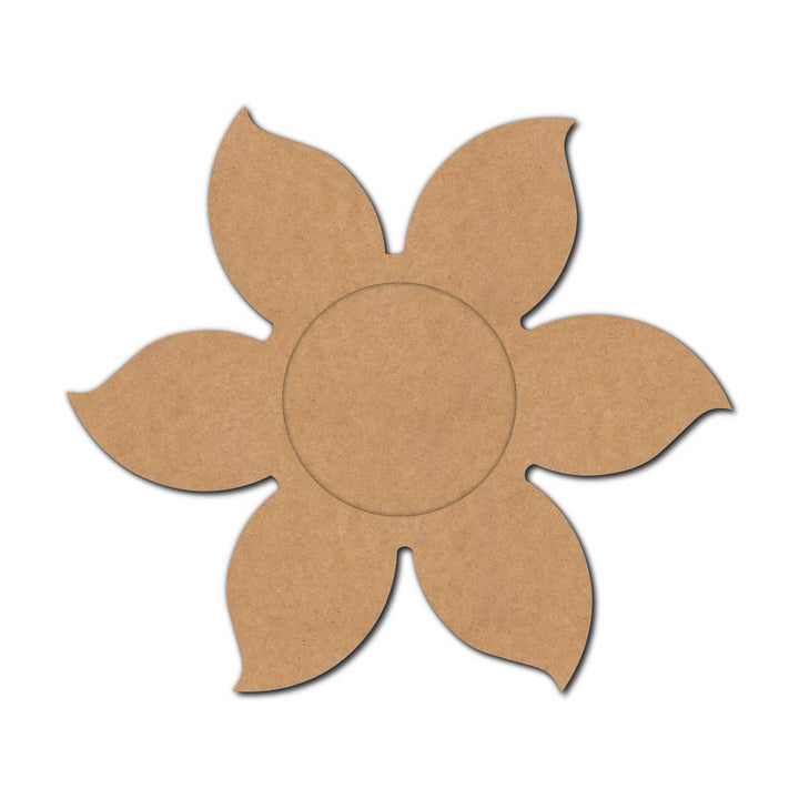 Flower Diya Tealight Holder MDF