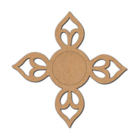 Flower Diya Tealight Holder MDF