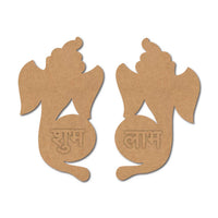Ganesha Shubh Labh Base MDF
