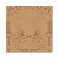 Gidda Dance Teej Pre Marked MDF Design 1