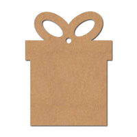 Gift Christmas Ornament Cutout MDF Design 1