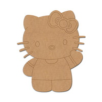 Hello Kitty Pre-Marked MDF Craft Base