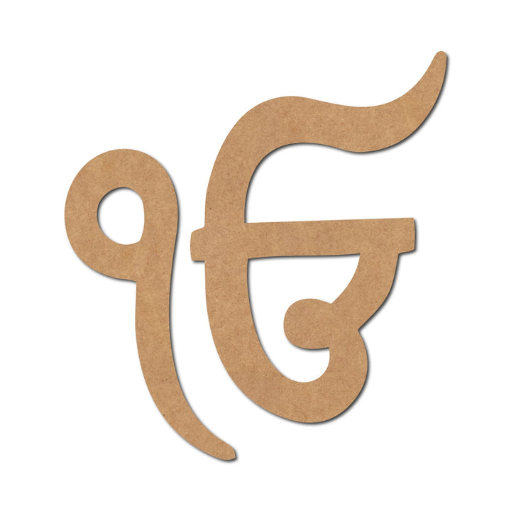 Religious Ik Onkar Cutout MDF Design 1