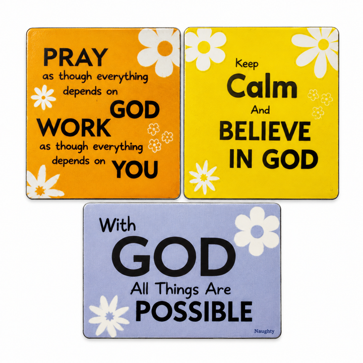 Inspirational Prayer Fridge Magnet Collection