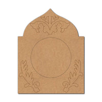 Jharokha Pre-Marked MDF Diya Tealight Holder