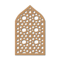 Jharokha Jali Cutout MDF Design 1