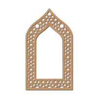 Jharokha Jali Window Cutout MDF Design 2