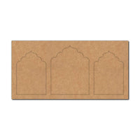 Jharokha Multiple Windows MDF Design 1