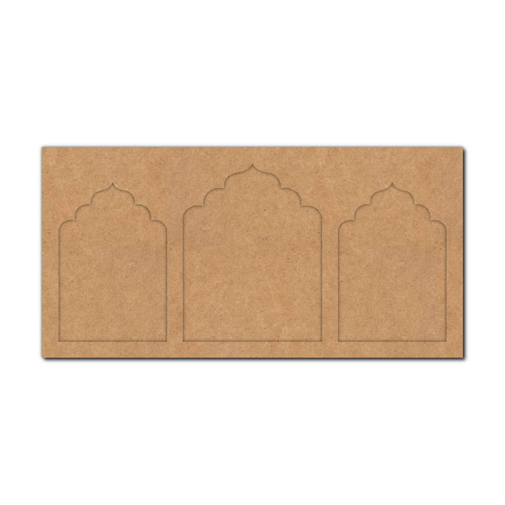 Jharokha Multiple Windows MDF Design 1