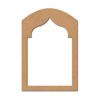 Jharokha Window Cutout MDF Design 12
