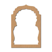 Jharokha Window Cutout MDF Design 13