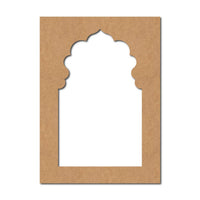 Jharokha Window Cutout MDF Design 14