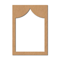 Jharokha Window Cutout MDF Design 19
