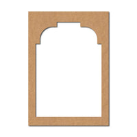 Jharokha Window Cutout MDF Design 20